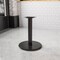 Flash Furniture Round Restaurant Table Base with 4" Dia., 24 in W, 24 in L, 28 in H, Cast Iron, Iron, Black XU-TR24-GG - alternate 6