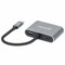 Manhattan - Strategic USB-C TO HDMI/VGA 4-IN-1 DOCKING CONVERTER WITH POWER DELIVERY 130691 - alternate 5