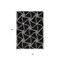 Homeroots 5' X 8' Black And Ivory Geometric Washable Indoor Outdoor Area Rug 612852 - alternate 4