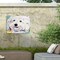 Trademark Fine Art Outdoor Canvas Art Pat Saunders-White 'Buttons' Wall Art for Patios, or Gardens PS018-OC1419WR - alternate 2