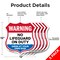 Signmission Warning No Lifeguard On Duty, 12 inch X 12 inch, Aluminum Metal Sign, 5PK SHI-A-5Pack-12-479 - alternate 3