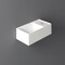 Whitehaus Collection Britannia Rectangular Wall Mount Basin with Right Single Hole Drill B-AG20 - alternate 1