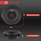 Pyle 6.5 in Two Way Coaxial Speaker System for 2006 and Up Vehicles, 300 Watts, 4 Ohm, Butyl Rubber PLHONDA652 - alternate 2