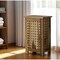 Homeroots 24" Brown Solid Wood Laundry Hamper With Lid 383587 - alternate 5