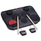 Pyle Electronic Tabletop Digital Drum Set, Compact Portable Drum Pad Kit w/ 7 Touch Sensitive Drum Pads PTED03 - alternate 1