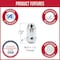 Coyote Wheel Accessories WHEEL ADAPTERS 8 x 210 Millimeter 8 x 827 Inch Axle Bolt Circle 8 x 210 Millimeter 8 x 827 Inch 8210-8210HS-E - alternate 3