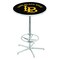 Holland Bar Stool Co 42" Chrome Long Beach State University Pub Table, 36" dia. Top L216C4236LBStUn - alternate 1