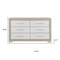 Homeroots 63" Natural And White Wood Six Drawer Double Dresser 643689 - alternate 4