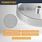 Powertec 8in CBN Grinding Wheel 320 Grit, 1-1/2in Wide, 5/8in Arbor - Sharpen HSS & Woodturning Tools 15705 - alternate 3