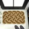 Jonathan Y Maeve Classic Coastal Scalloped Basketweave Coir Natural/Bleach 18 in. x 30 in. Door Mat (Set of 2) NRF100B-1830-S2 - alternate 2