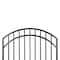Nuvo Iron 45in Wx 56in H Coral Gate Arched Rails, 48in W Opening, Self Close Hardware w/Double Side Handle ICGA4556 - alternate 5