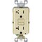 Leviton SmartlockPro Self-Test 20A Ivory Commercial Grade Tamper Resistant 5-20R GFCI Outlet R11-GFTR2-0KI - alternate 2