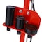 Wrightmaster 35 Ton Hydraulic Air-Operated Axle Bottle Jack with 4 Extension Saddles & Built-In Wheels, Red ZR-W46564155 - alternate 7