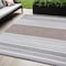 Homeroots 5' X 8' Geometric Handmade Indoor Outdoor Area Rug 557192 - alternate 1