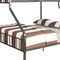 Homeroots Gunmetal Twin Over Queen Bunk Bed 285316 - alternate 2