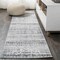 Jonathan Y Tidal Modern Strie' Gray/Blue 2 ft. x 10 ft. Runner Rug SOR202B-210 - alternate 1