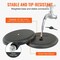 Vevor Pedestal Sign Holder Adjustable Poster Stand 8.5 x 11 Inch Round Base SW-01 - alternate 2