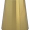 Homeroots 54" Gray White and Gold Marble and Metal Pedestal Base Round Top Dining Table 555161 - alternate 2