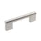 Amerock Versa 3-3/4 in 96 mm Center-to-Center Satin Nickel Cabinet Pull BP36912G10 - alternate 1