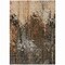 Homeroots 9' X 12' Brown And Copper Abstract Washable Indoor Outdoor Area Rug 577239 - alternate 5
