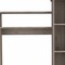 Homeroots 39" Light Gray Wood Writing Desk and Bookshelf Set 535145 - alternate 3
