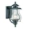 Homeroots Matte Black Oil Lantern Wall Light 398631 - alternate 3