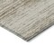 Homeroots 5' X 8' Brown And Beige Striped Washable Indoor Outdoor Area Rug 589663 - alternate 2