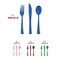 Smarty Had A Party Blue Disposable Plastic Party Cutlery Set, 1800PK 410CS-B-CASE - alternate 2