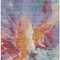 Homeroots 3' X 5' Orange Red And Teal Blue Abstract Washable Indoor Outdoor Area Rug 615614 - alternate 8