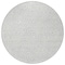 Homeroots 8' Silver And Gray Round Abstract Washable Indoor Outdoor Area Rug 599012 - alternate 4