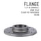 B & K STZ Industries 1-1/4 in. FIP each Black Malleable Iron Floor Flange 310UF-114 - alternate 4