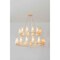 Corbett Lighting Tirana 54.75 in. Chandelier Vintage Gold Leaf 480-55-VGL - alternate 2