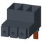 Siemens 3-phase supply terminal for 3-phase busbar for self-protection combination 3RV2935-5E - alternate 2