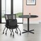 Office Star Products ProGrid Soft Frame Folding Chair, Freeflex Coal 69350-30 - alternate 4