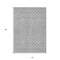 Homeroots 10' X 14' Gray And Ivory Geometric Washable Indoor Outdoor Area Rug 596194 - alternate 5