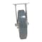 Vestil Rubber Rigid Caster 8 In. Diameter x 2 In. Width 881 Lb. Capacity Dark Gray/Gold CST-KSM-8X2MR-R - alternate 2
