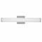 Euri Lighting Residential LED CA Compliant 24-Watt 2ft. Vanity Light 5 Color Selectable Dimmable - Brushed Nickel EIN-VL23BN-2000e - alternate 4