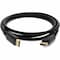 Add-On Addon 30.48Cm (1.00Ft) Displayport Male To Male Black Cable DISPLAYPORT1F - alternate 3