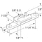 Prime-Line Prime-Line White Nylon/Steel Center Single-Arm Casement Window Roller For Tom Ray's Tyco 66 G 3038 - alternate 2
