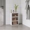 Home-Complete Set of 3 Collapsible Storage Bins - 23Qt Capacity Organizers with Lids and Front Doors ST-CLPBIN-SML3 - alternate 3