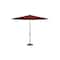 Treasure Garden 11 ft Patio Umbella, aluminum, fiberglass ribs, outdoor, Henna UM841-09 5407 Henna - alternate 1