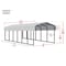 Arrow 10 x 29 x 7 ft Charcoal Carport CPHC102907 - alternate 9