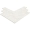 Daltile Eclessia Marble Natural Stone Double Herringbone Mosaic Polished, 7.50 SQFT Per Carton, 10PK M346DBLHERRMSPL - alternate 4