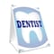 Signmission Dentist, 36 Inch x 24 Inch A-frame Yard Sign, Plastic Sign SBC-2436-Dentist - alternate 1