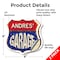 Signmission Andres's Garage, 6 inch X 6 inch, Vinyl Decal, 2PK SHI-D-2PACK-6-383-ANDRES - alternate 4