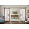 Sartodoors Sturdy Double Barn Door with Frosted Glass Planum 2102 72x96 (2* 36x96) Solid Core Modern Interior PLANUM2102DB-HA-7296 - alternate 1