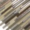 Apollo Tile Gray Brown 11.8 in x 11.8 in Glass, Stone Glossy Floor and Wall Mosaic Tile 4.83 sqft/case, 5PK APLCAS88029A - alternate 5
