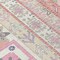 Homeroots 3' X 5' Pink Gray And Ivory Aztec Washable Indoor Outdoor Area Rug 598490 - alternate 4
