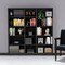 Homeroots 71" Black Five Tier Bookcase 546346 - alternate 5