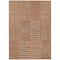 Homeroots 9' X 12' Brown And Beige Geometric Washable Indoor Outdoor Area Rug 596966 - alternate 3